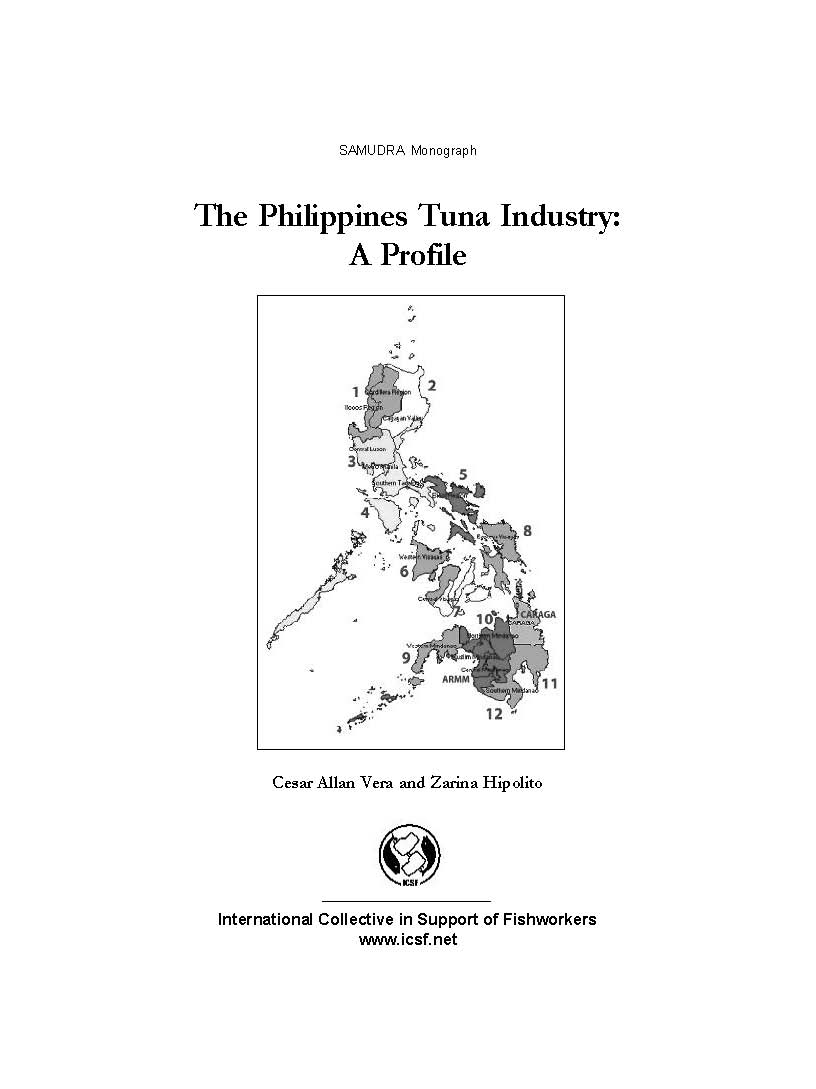 The Philippines Tuna Industry: A profile