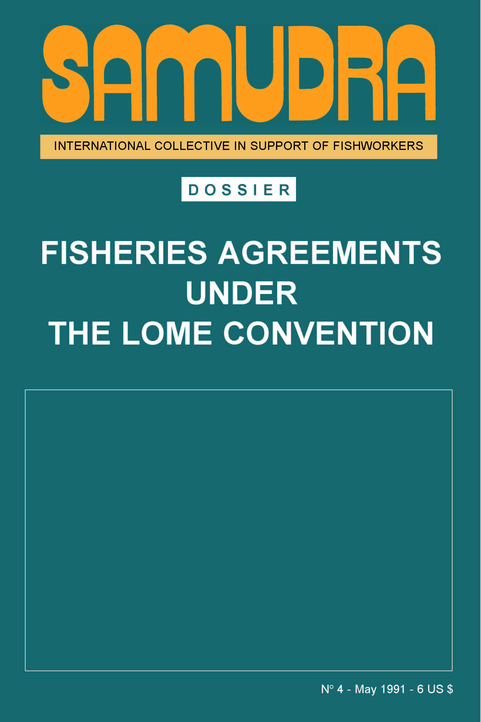 Fisheries Agreements Under the Lome Convention