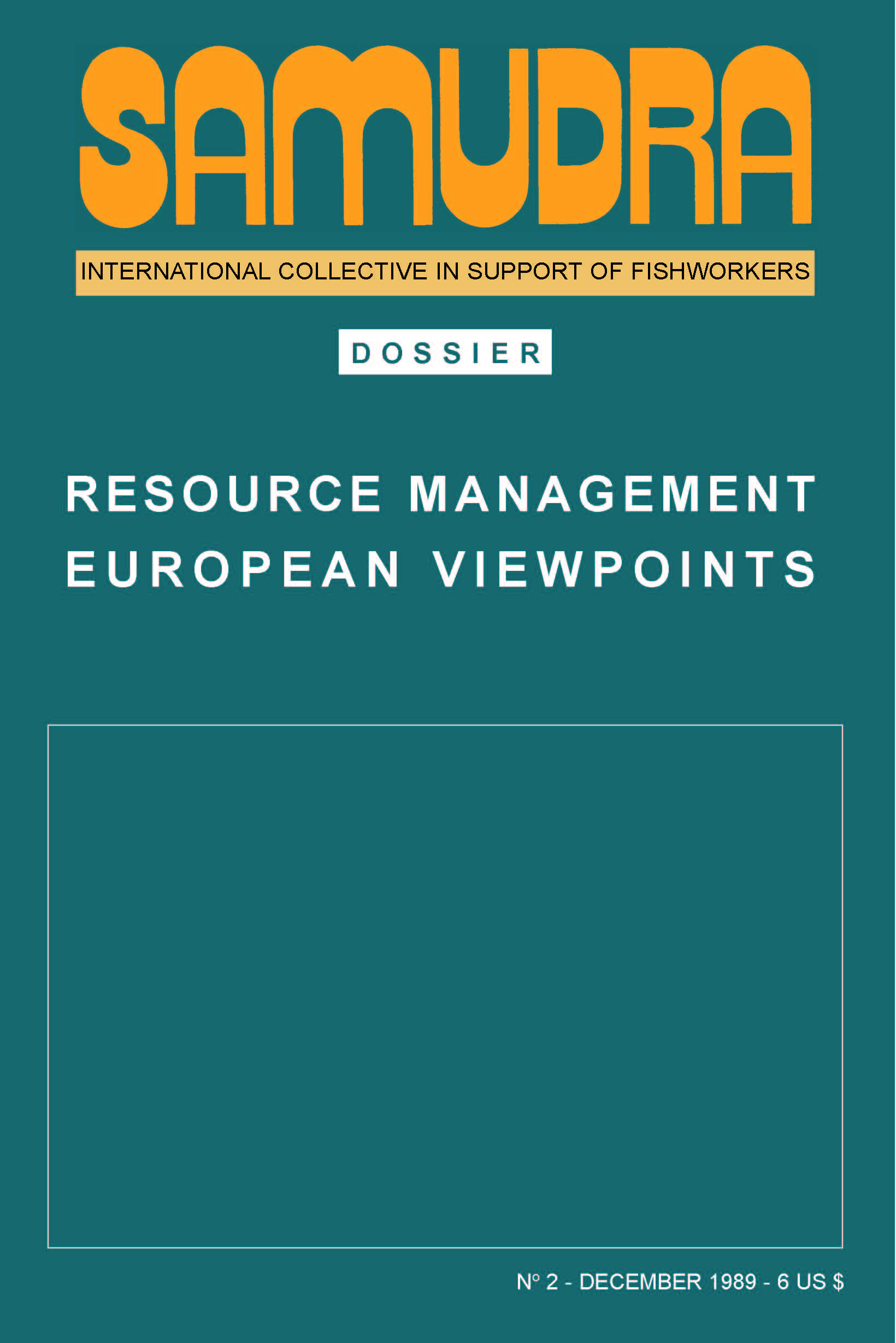 Resource Management: European Viewpoints