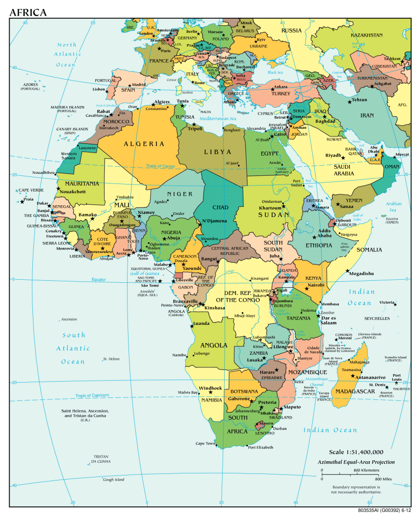 Africa - Map